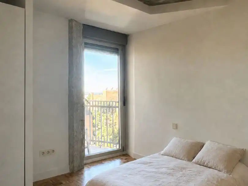 Flat for rent in Calle de Francos Rodríguez, 49, Bellas Vistas Bedroom of Flat for rent in Madrid with Air Conditioner, Heating and Parquet flooring