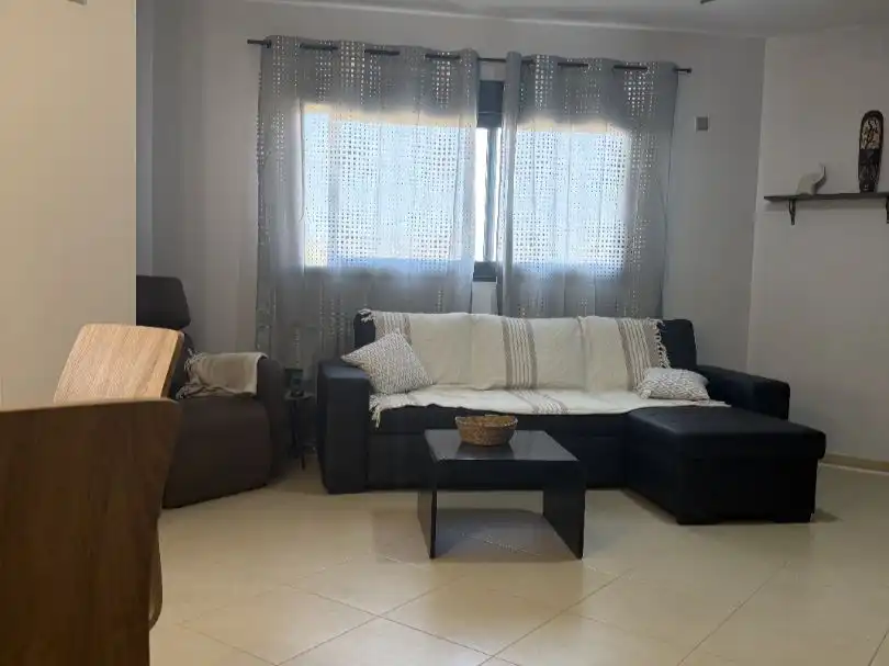 Flat for sale in Calle Pablo Neruda, 14, Monforte del Cid Living room of Flat for sale in Monforte del Cid with Air Conditioner, Terrace and Balcony