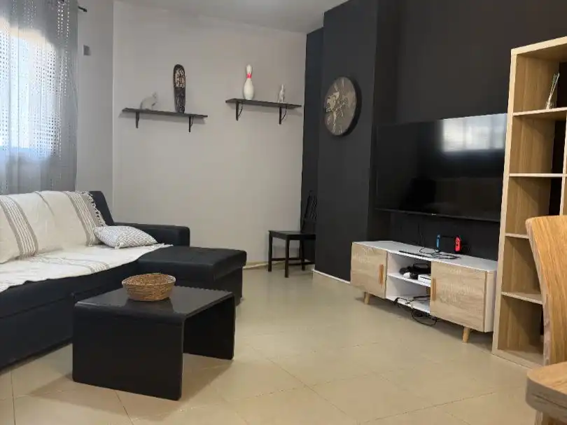 Flat for sale in Calle Pablo Neruda, 14, Monforte del Cid Living room of Flat for sale in Monforte del Cid with Air Conditioner, Terrace and Balcony