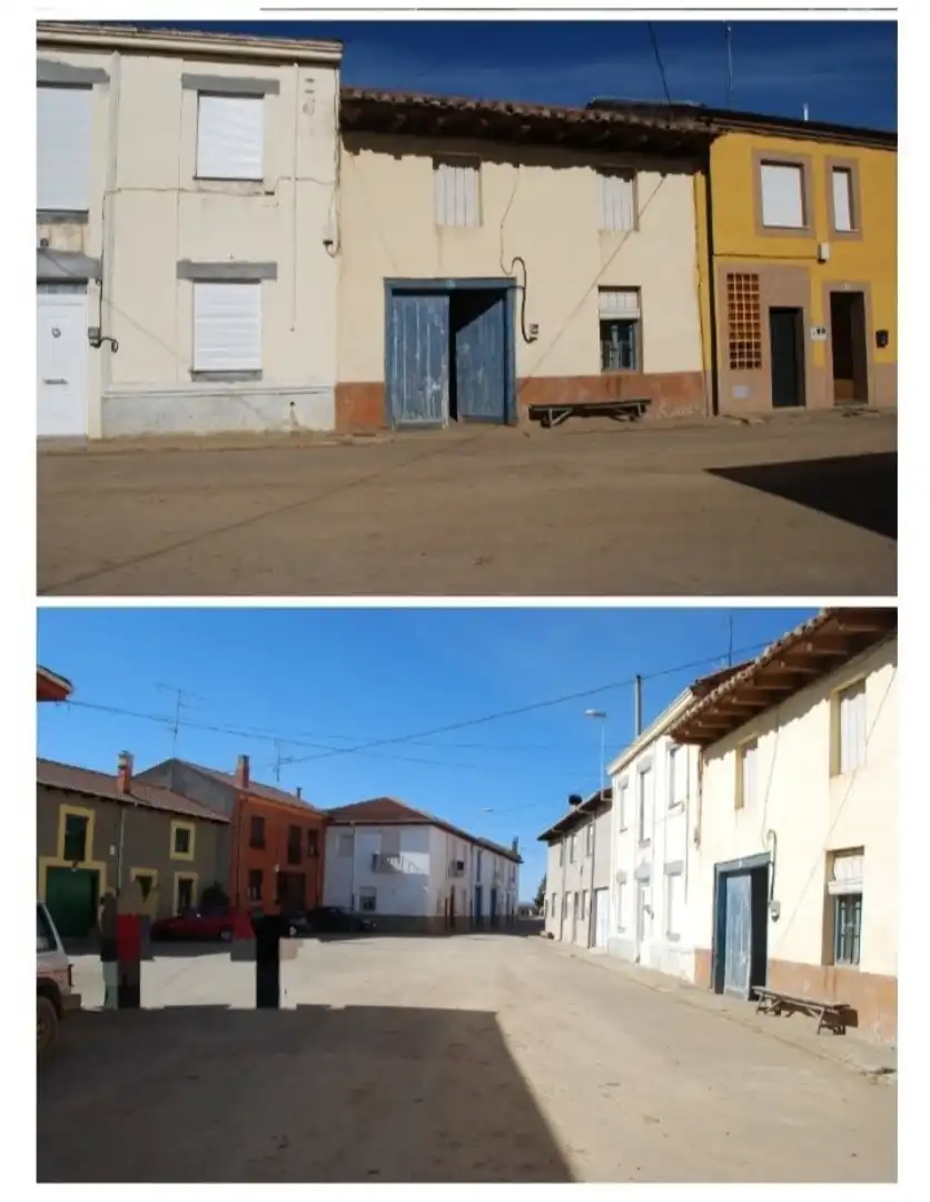 Vista exterior de Casa adosada en venta en San Cristóbal de la Polantera con Trastero