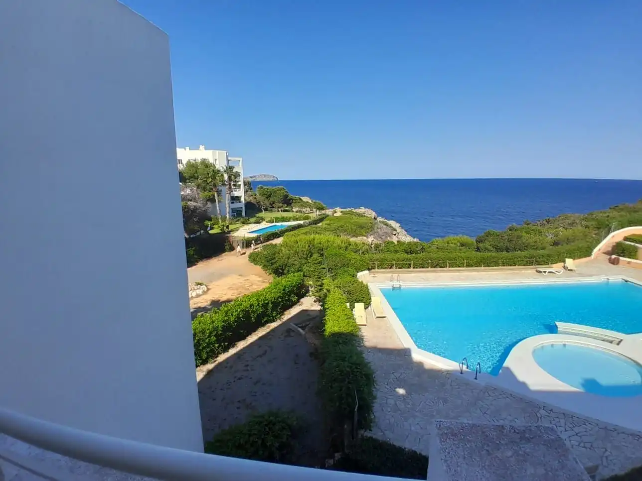 Swimming pool of Flat for sale in Santa Eulària des Riu  with Air Conditioner and Terrace