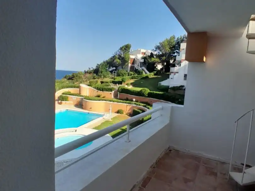 Garden of Flat for sale in Santa Eulària des Riu  with Air Conditioner and Terrace