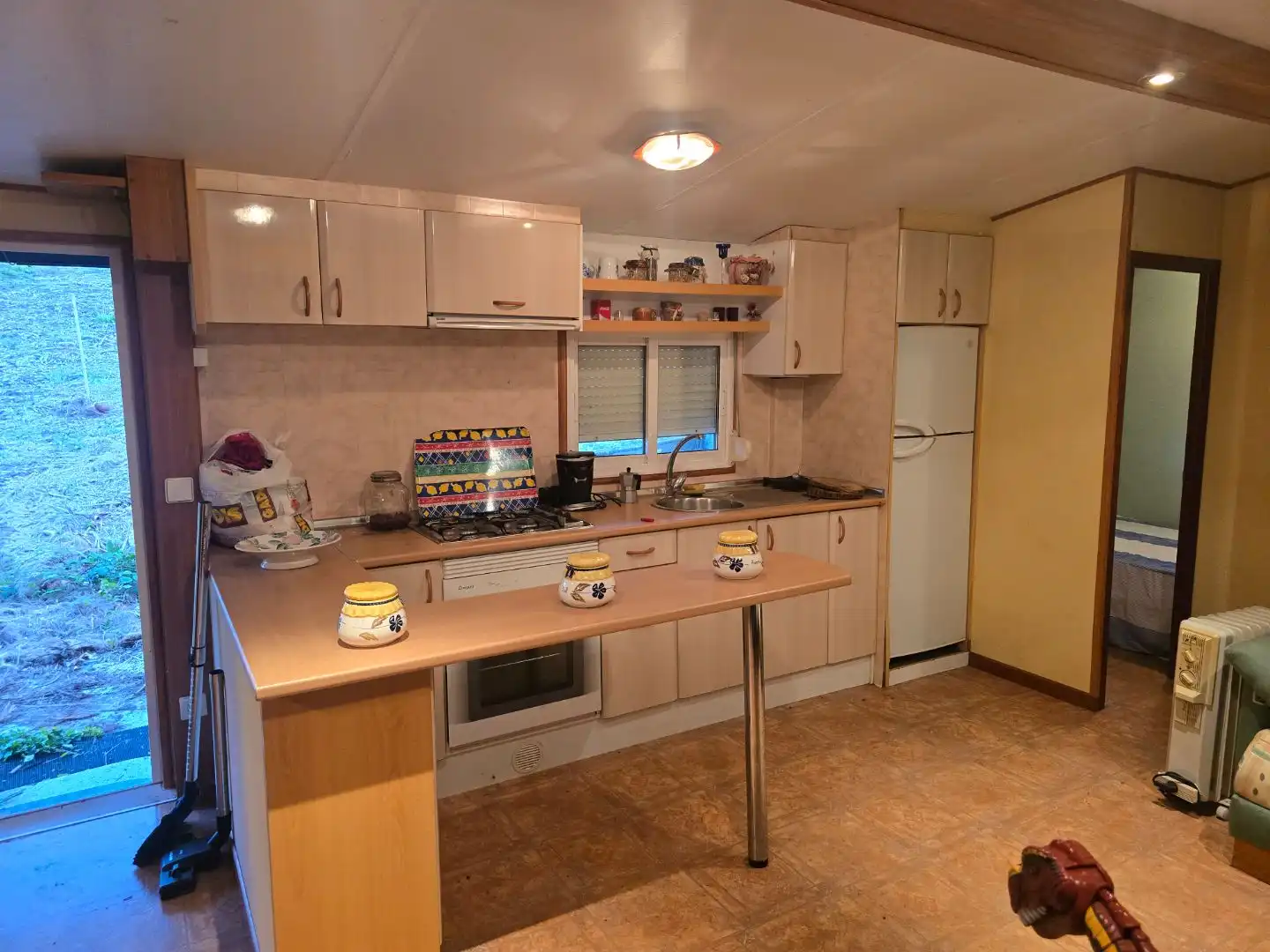 Cocina de Casa adosada en venta en A Coruña Capital  con Amueblado