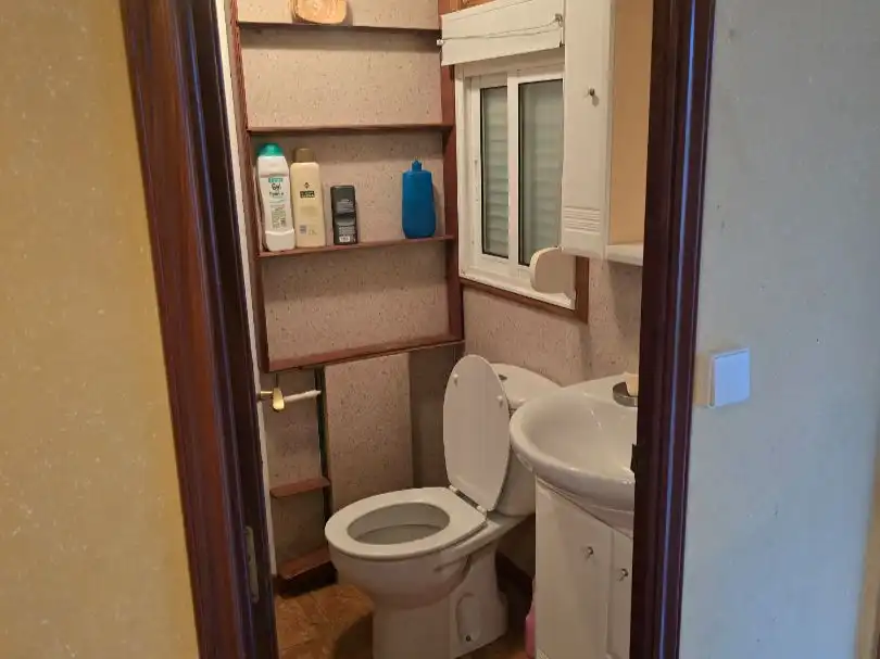 Baño de Casa adosada en venta en A Coruña Capital  con Amueblado