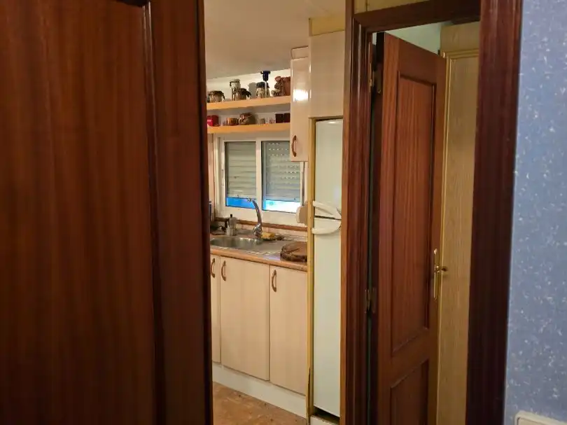 Cocina de Casa adosada en venta en A Coruña Capital  con Amueblado