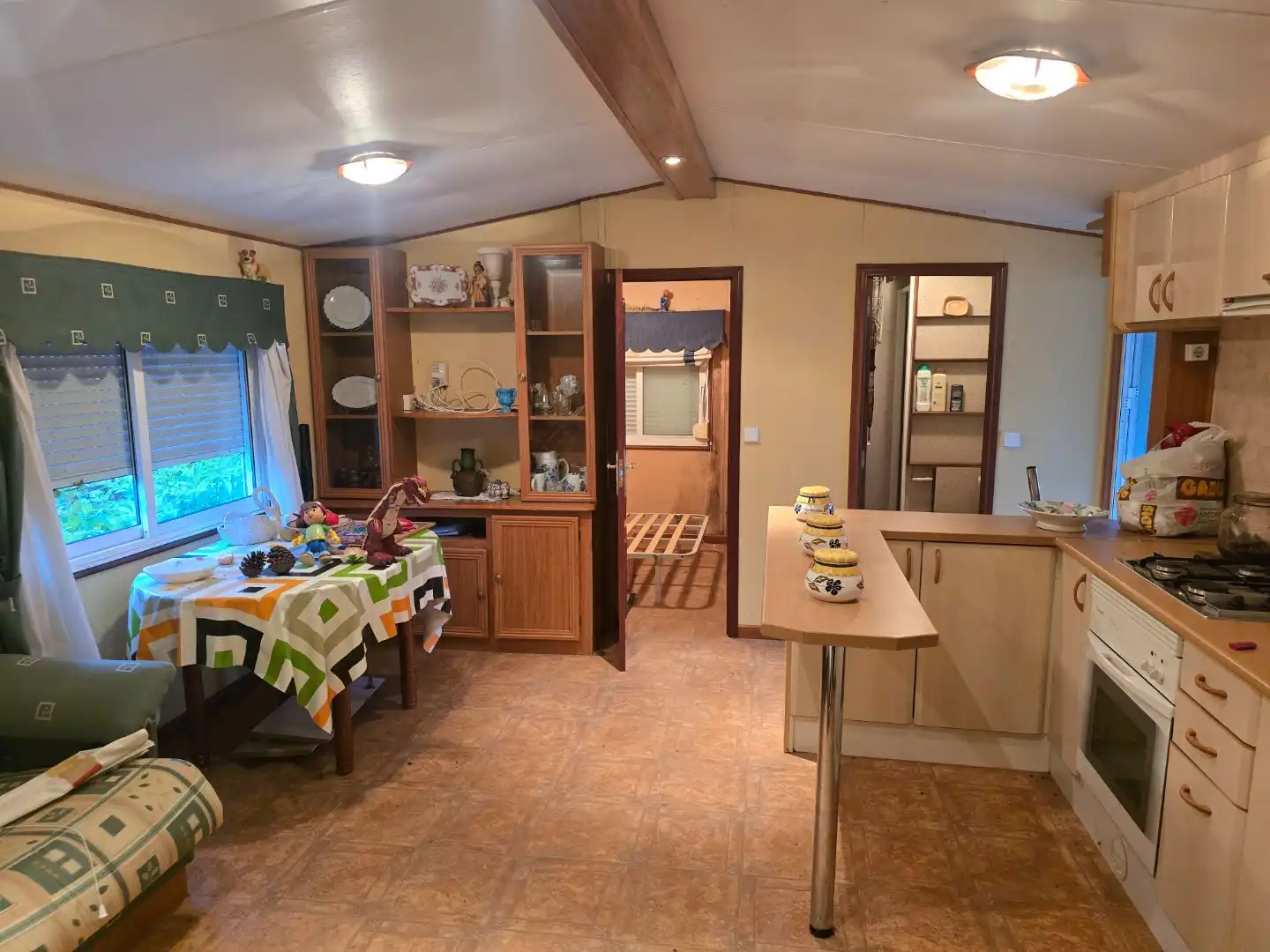 Cocina de Casa adosada en venta en A Coruña Capital  con Amueblado