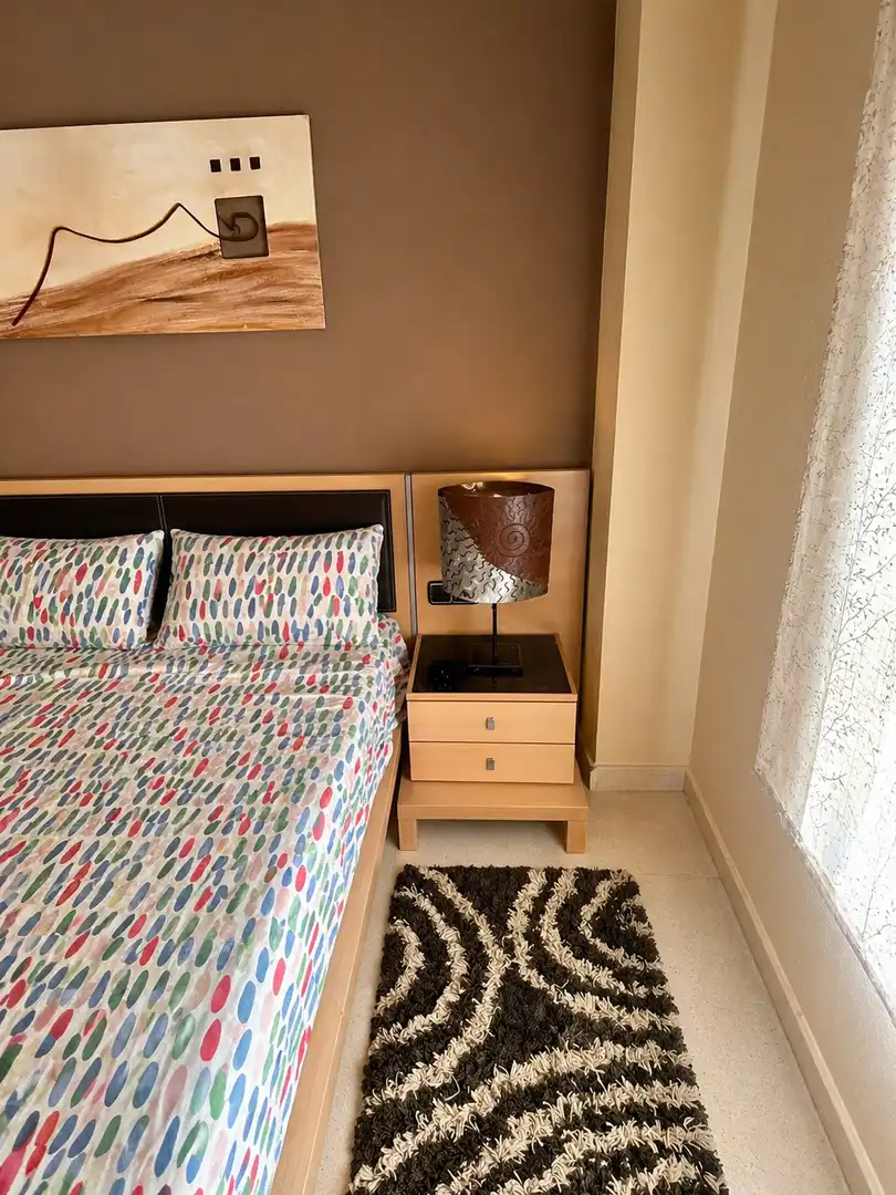 Wohnung zur Miete in Calle Andrómeda, 11, Málaga Capital Schlafzimmer von Wohnung zur Miete in Málaga Capital mit Klimaanlage, Terrasse und Schwimmbad