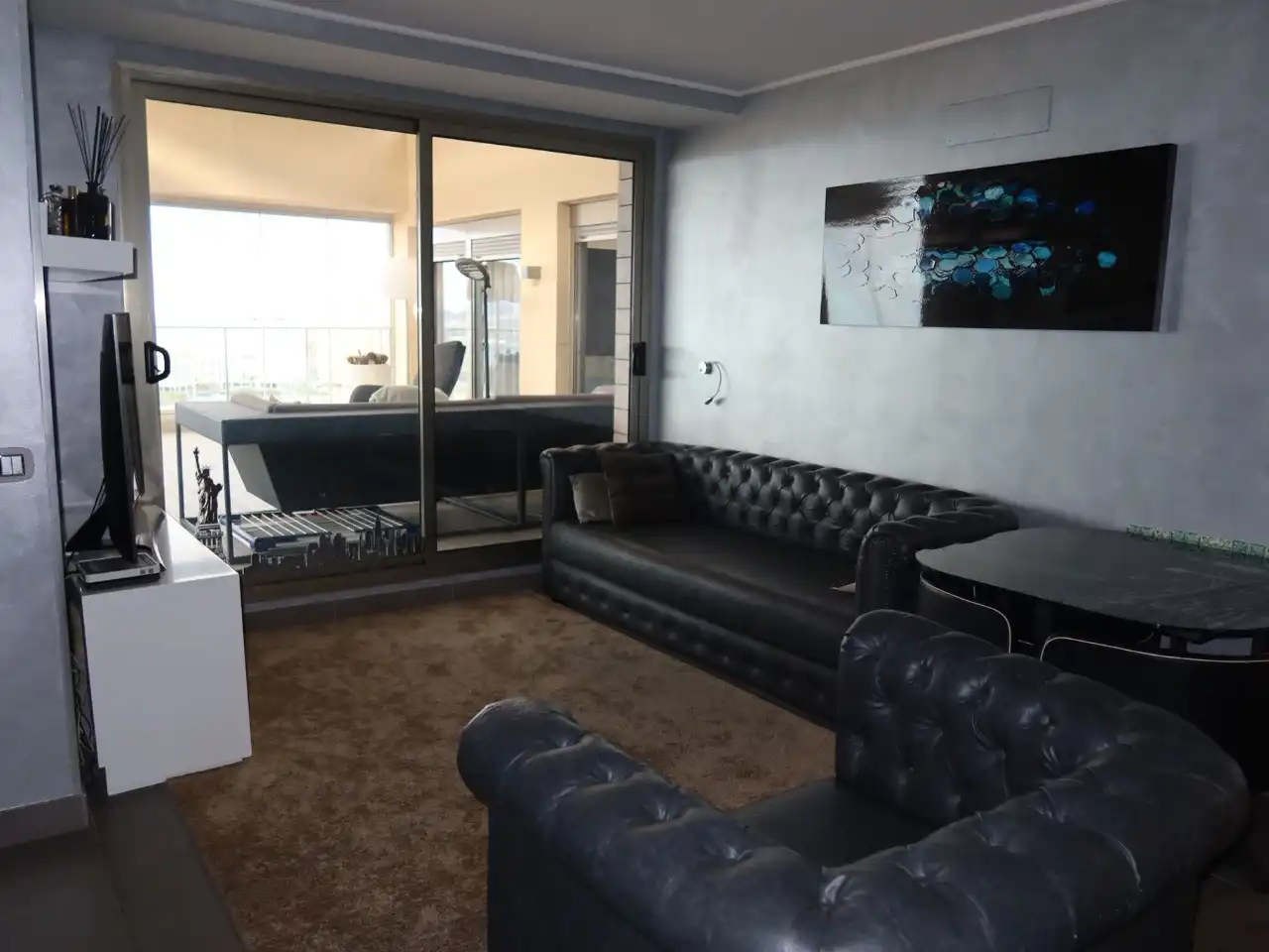 Sala d'estar de Pis en venda en Las Palmas de Gran Canaria amb Terrassa i Balcó