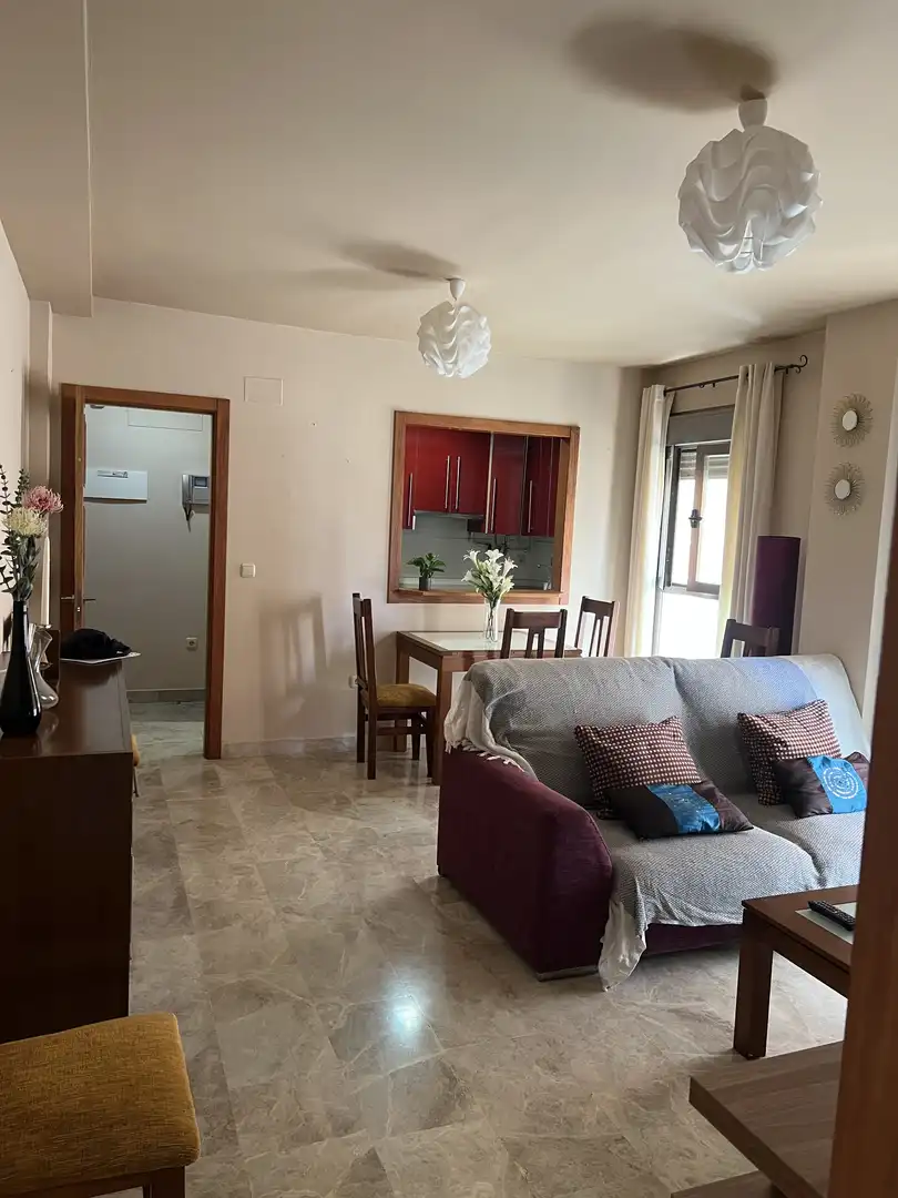 Sala d'estar de Pis de lloguer en Ceuta amb Moblat i Videoporter