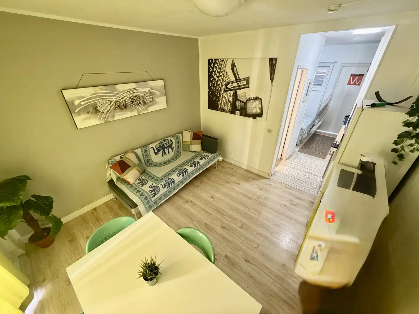Sala d'estar de Estudi en venda en Puerto de la Cruz amb Terrassa i Piscina