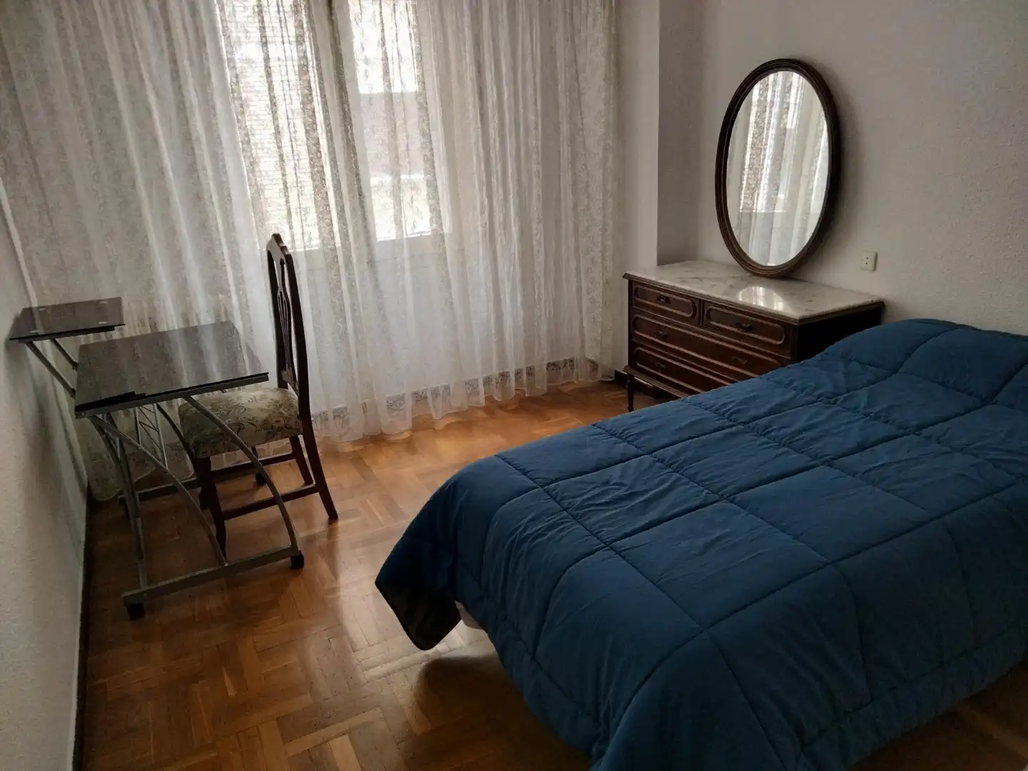 Flat for rent in Calle Río Araxes, 7, Milagrosa Bedroom of Flat for rent in Pamplona / Iruña with Heating, Parquet flooring and Terrace