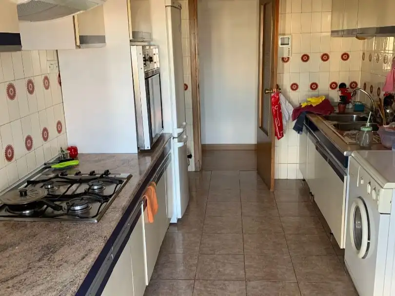 Kitchen of Flat for share in Madrid  with Heating, Terrace and Furnished