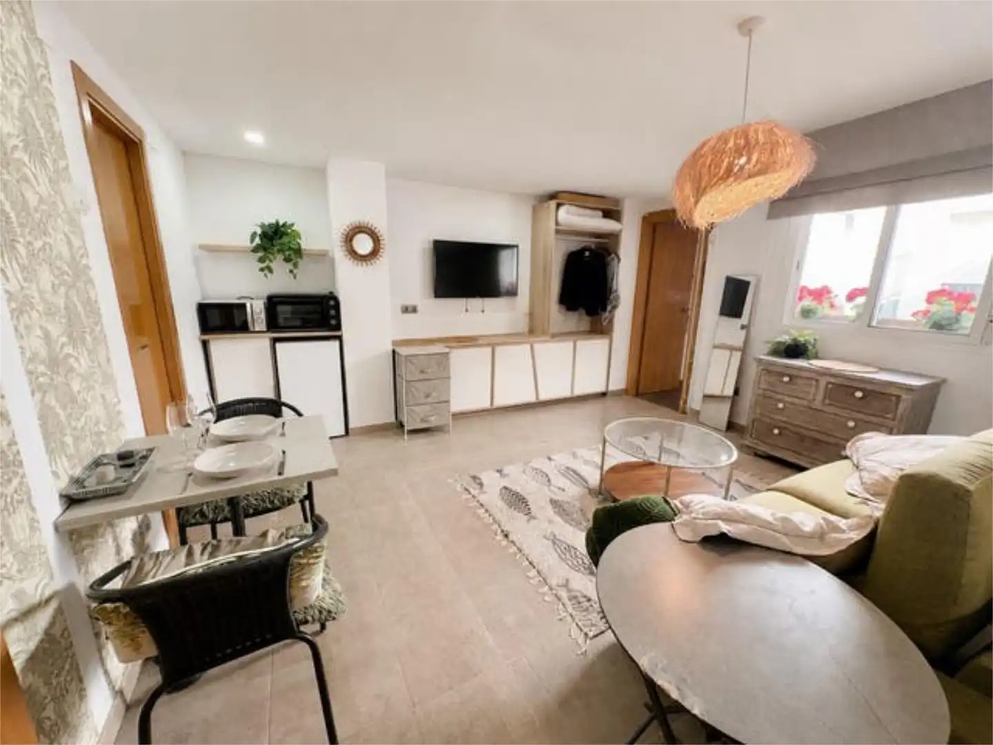 Apartament de lloguer a Pueblo Sala d'estar de Apartament de lloguer en Benicasim / Benicàssim amb Calefacció i Moblat