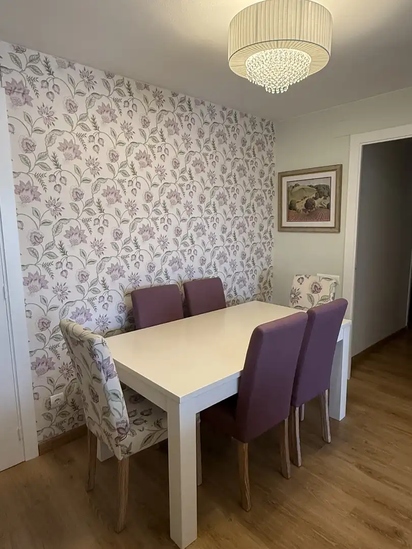 Flat for rent in Carrer Sant Joan Baptista de La Salle, 12, Centre Dining room of Flat for rent in Tortosa with Air Conditioner, Heating and Parquet flooring