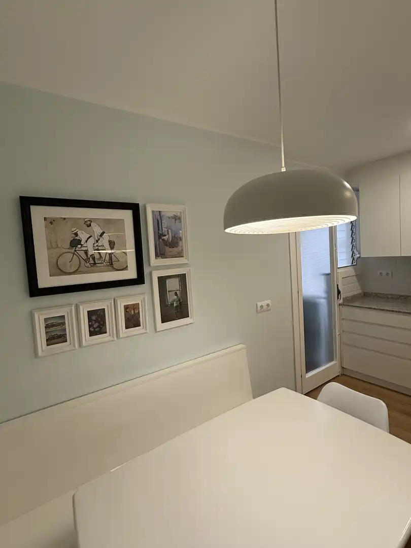 Flat for rent in Carrer Sant Joan Baptista de La Salle, 12, Centre Dining room of Flat for rent in Tortosa with Air Conditioner, Heating and Parquet flooring