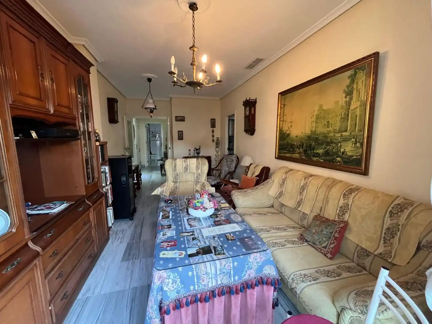 Attic for rent in Calle Fernández de Ribera, 44, Ciudad Jardín Living room of Attic for rent in Sevilla with Heating, Terrace and Furnished