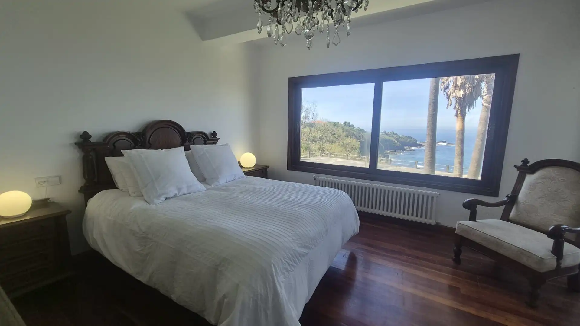 Bedroom of Houses for rent in Sanxenxo  with Heating, Private garden and Parquet flooring