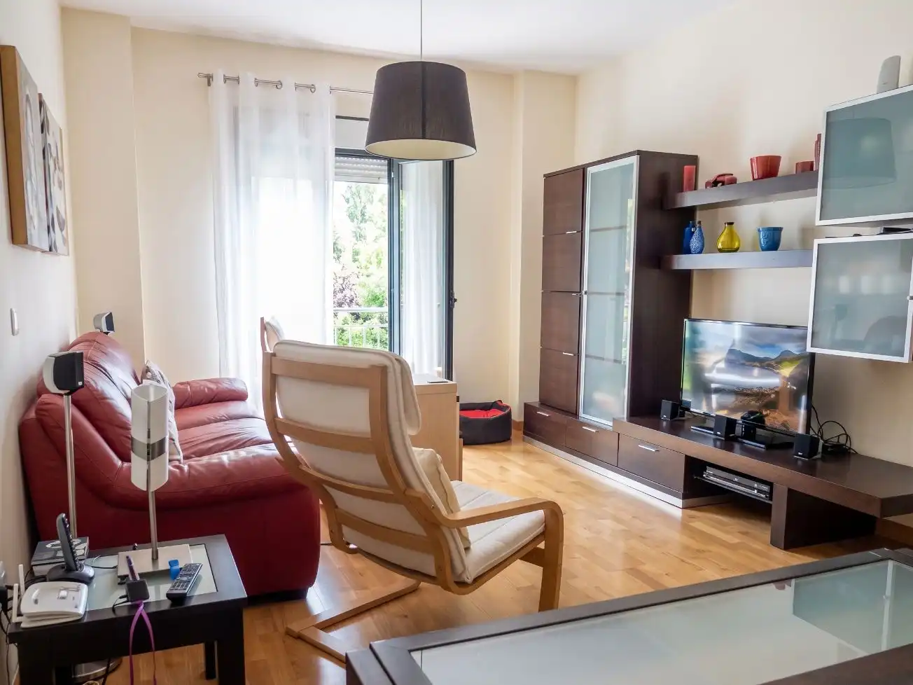 Piso de alquiler en Calle San Blas, 5, Feria Sala de estar de Piso de alquiler en Sevilla con Aire acondicionado, Calefacción y Parquet