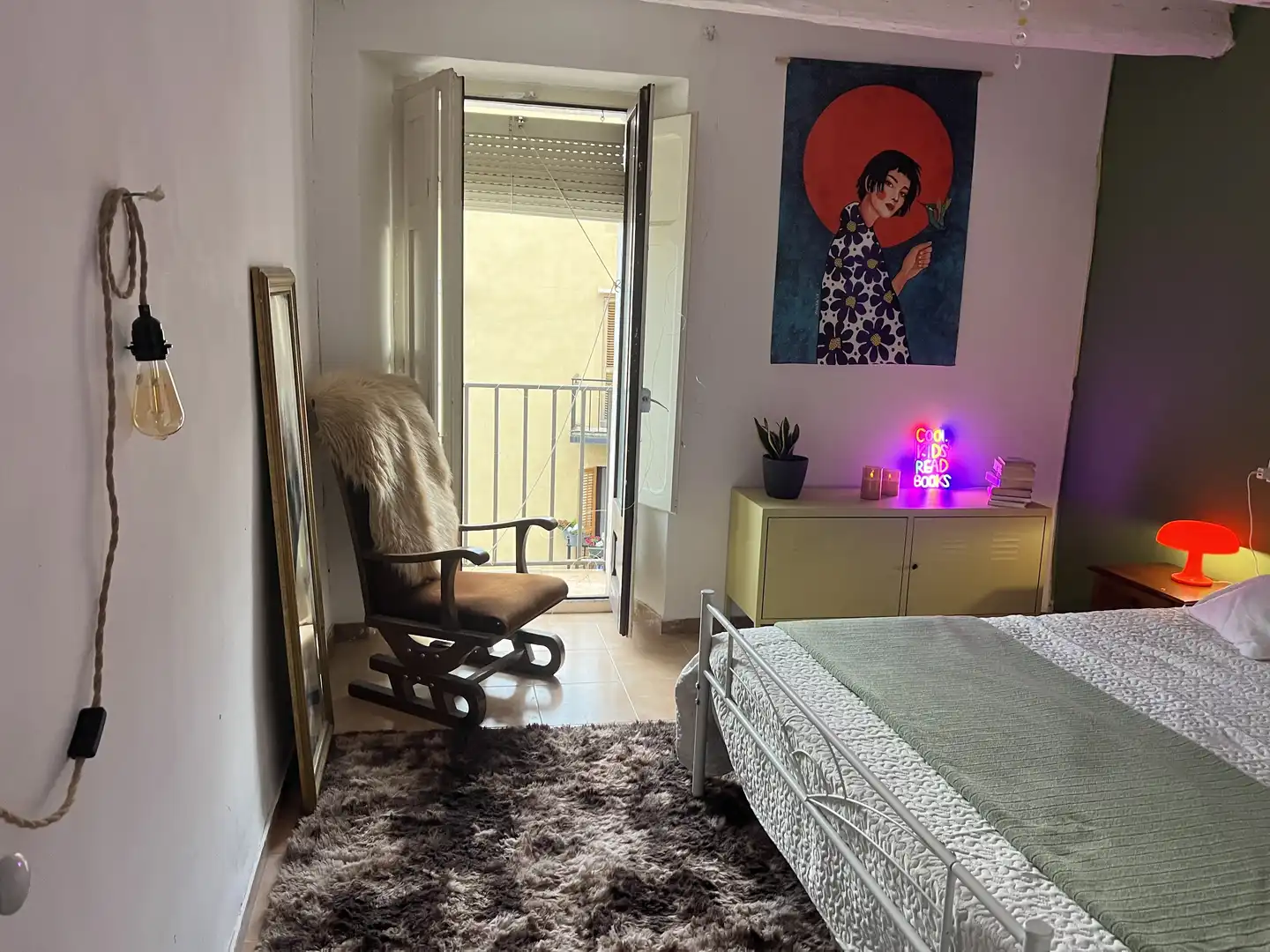 Habitación de Casa adosada de alquiler en Mont-roig del Camp con Parquet, Trastero y Amueblado