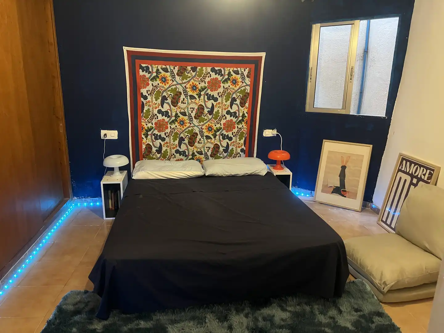 Habitación de Casa adosada de alquiler en Mont-roig del Camp con Parquet, Trastero y Amueblado