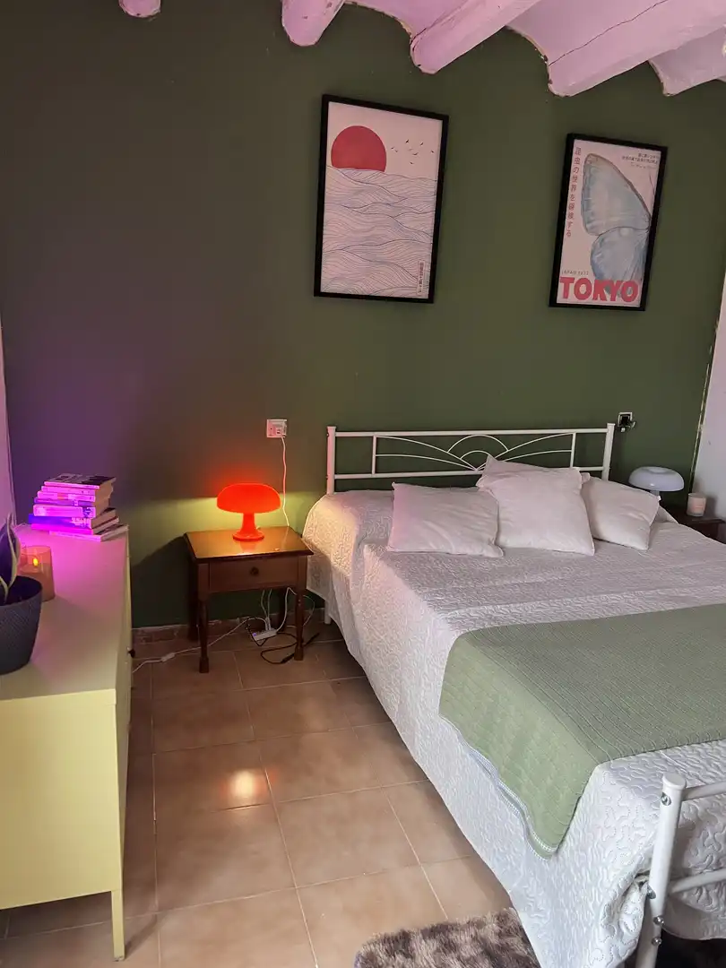 Habitación de Casa adosada de alquiler en Mont-roig del Camp con Parquet, Trastero y Amueblado