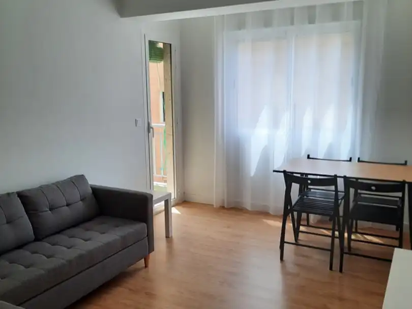 Living room of Flat for rent in  Almería Capital  with Air Conditioner and Balcony