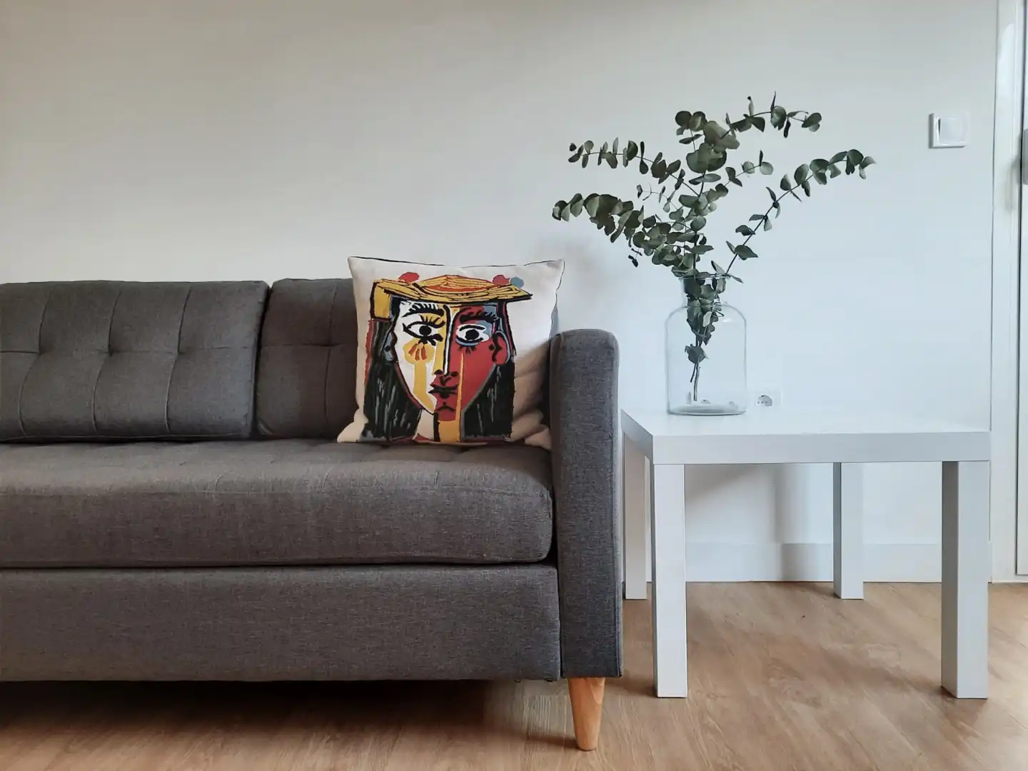 Living room of Flat for rent in  Almería Capital  with Air Conditioner and Balcony