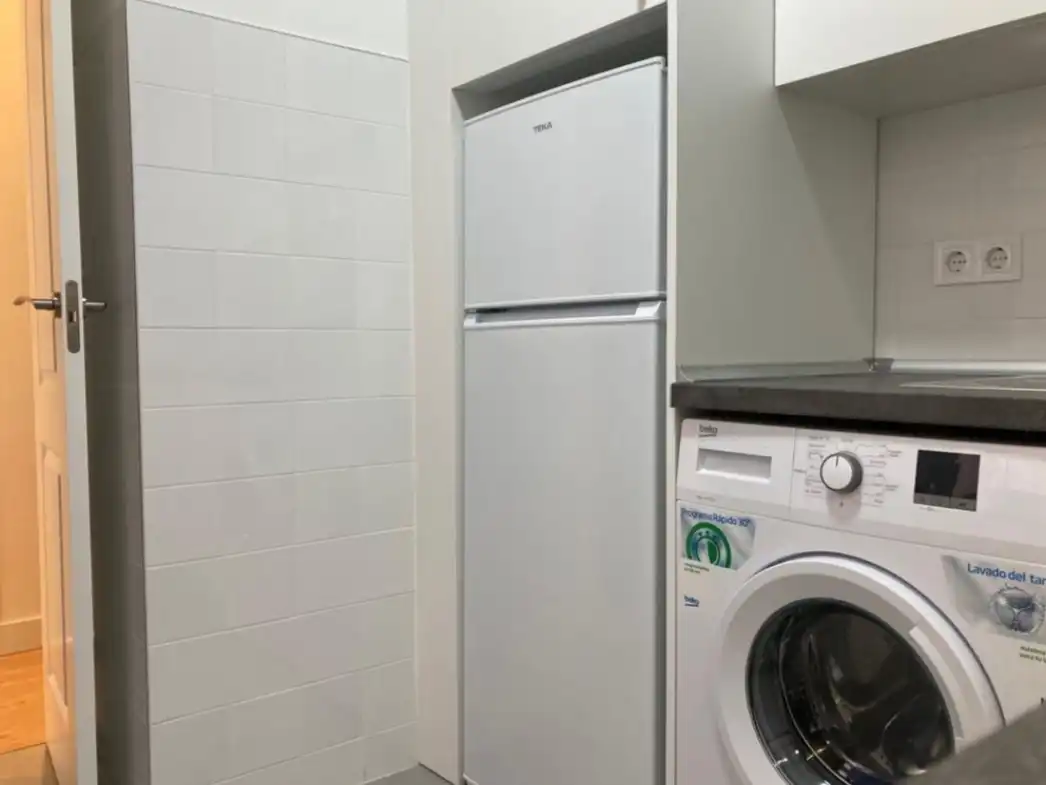 Kitchen of Flat for rent in  Almería Capital  with Air Conditioner and Balcony