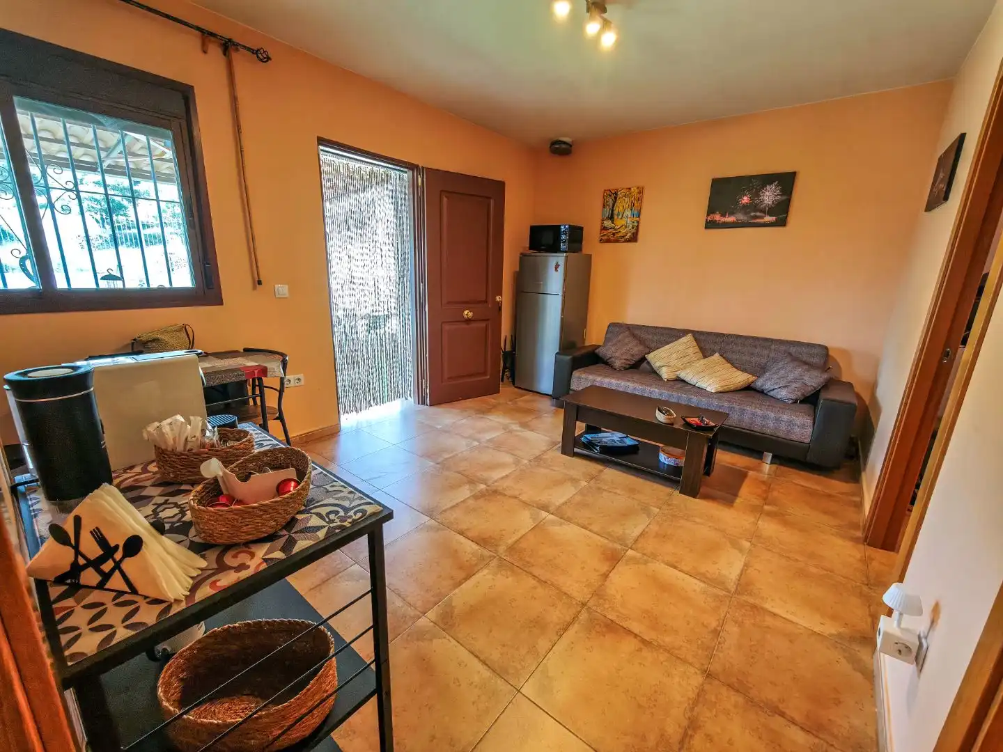 Sala de estar de Casa o chalet en venta en Igea con Jardín privado, Trastero y Amueblado