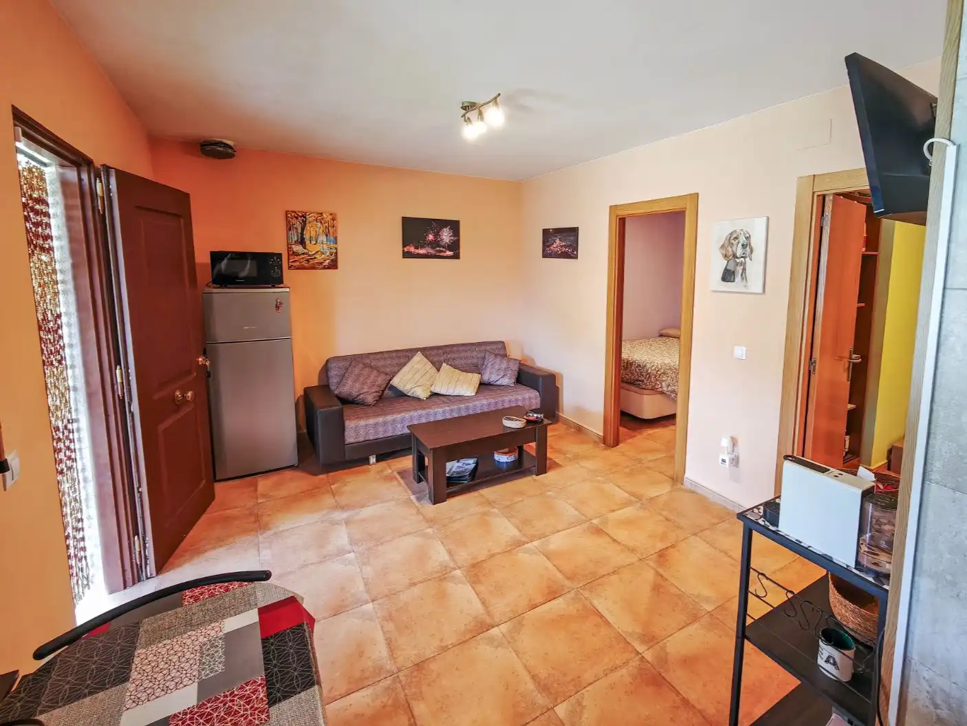 Sala de estar de Casa o chalet en venta en Igea con Jardín privado, Trastero y Amueblado
