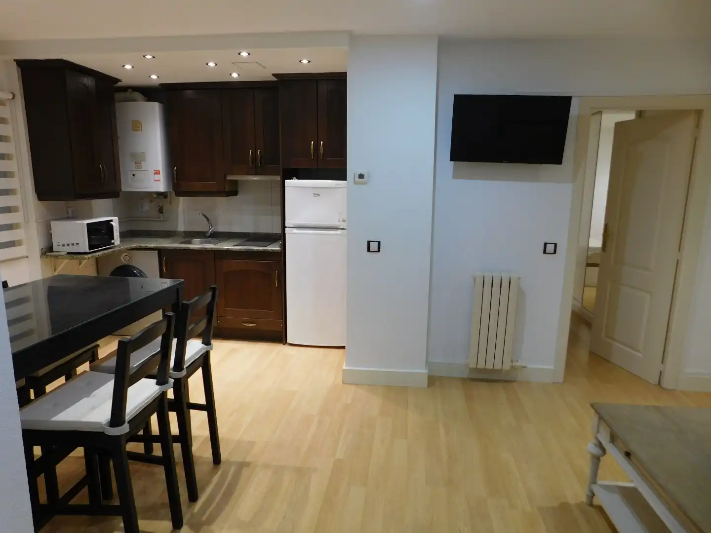 Cocina de Piso de alquiler en Zaragoza con Aire acondicionado, Calefacción y Parquet