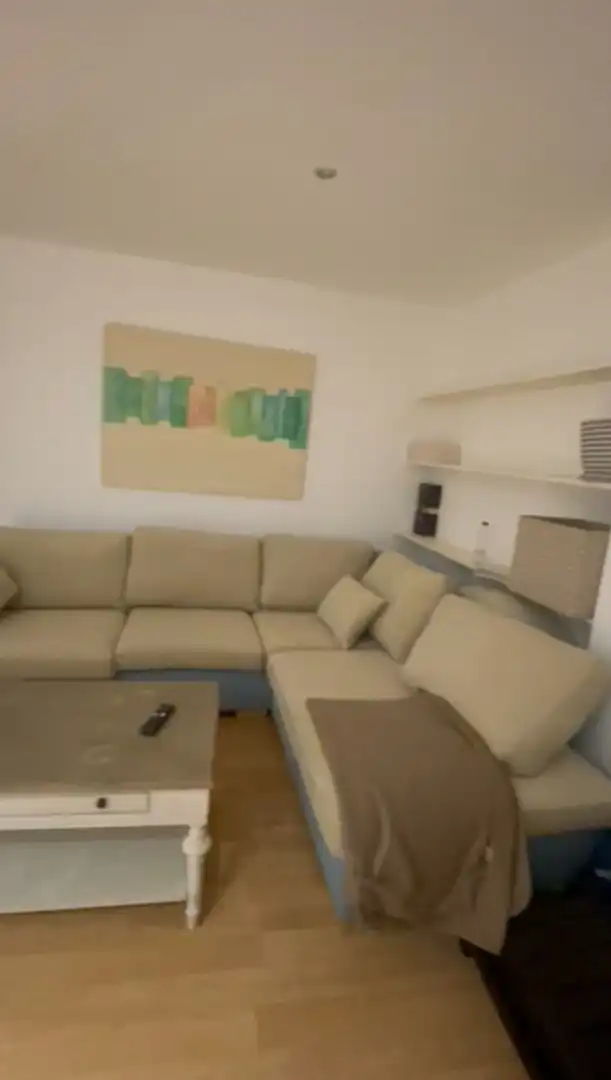Sala de estar de Piso de alquiler en Zaragoza con Aire acondicionado, Calefacción y Parquet