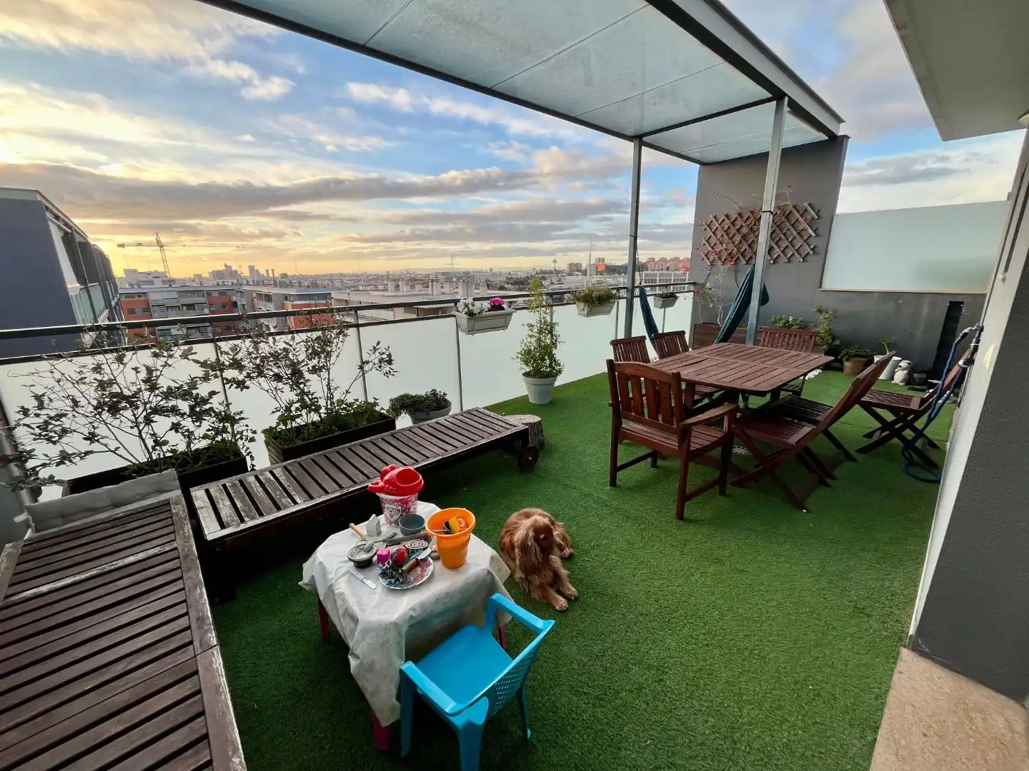 Terraza de Piso en venta en Paterna con Aire acondicionado, Terraza y Piscina