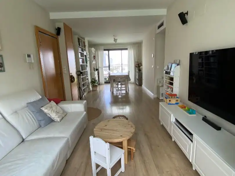 Sala de estar de Piso en venta en Paterna con Aire acondicionado, Terraza y Piscina