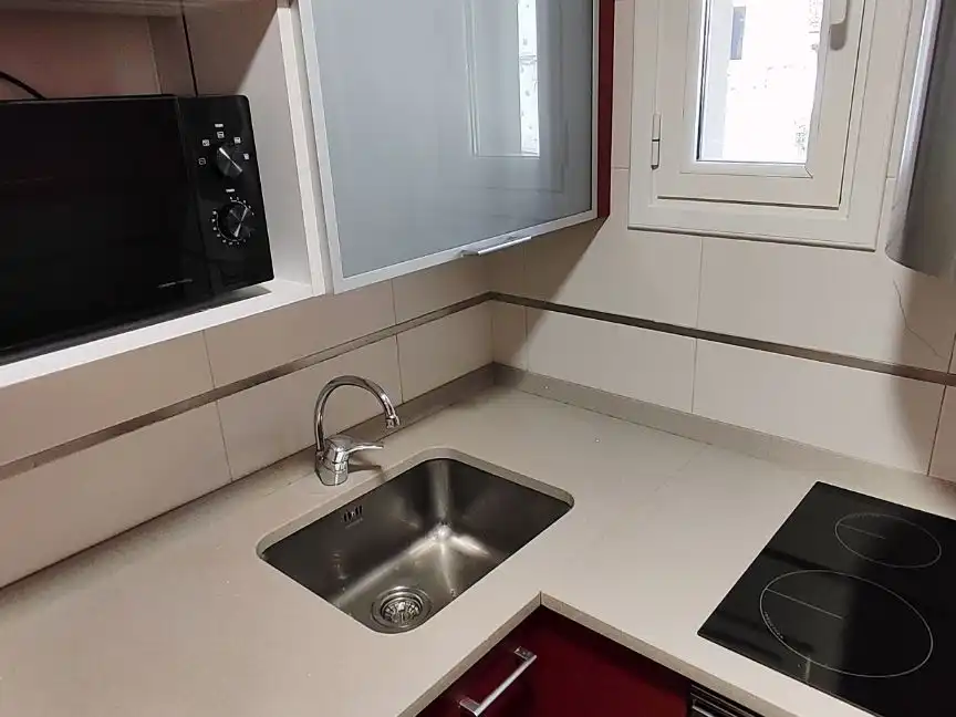 Room in Gure Zumardia Kalea, 30, Pasaia Kitchen of Flat for share in Pasaia with Heating, Parquet flooring and Terrace