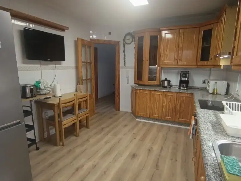 Küche von Wohnung zur untervermieten in Murcia mit Klimaanlage, Heizung und Parkett