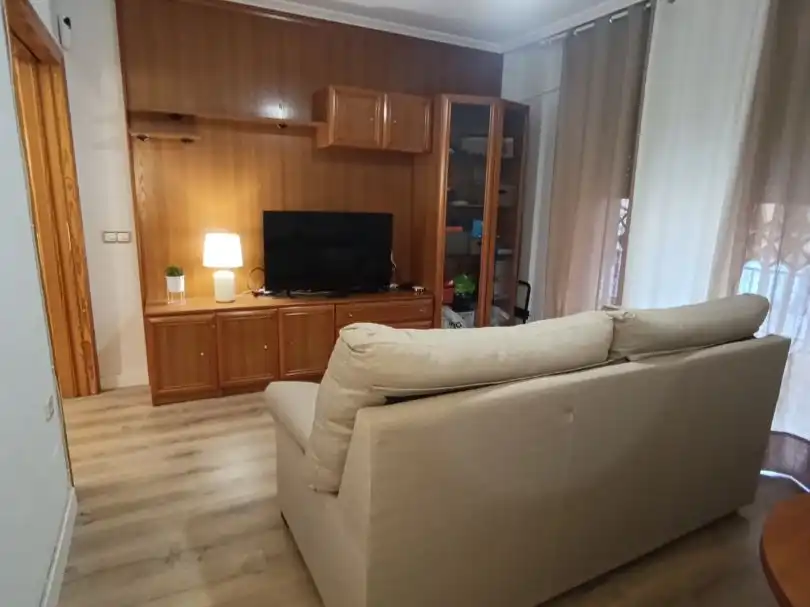 Wohnzimmer von Wohnung zur untervermieten in Murcia mit Klimaanlage, Heizung und Parkett