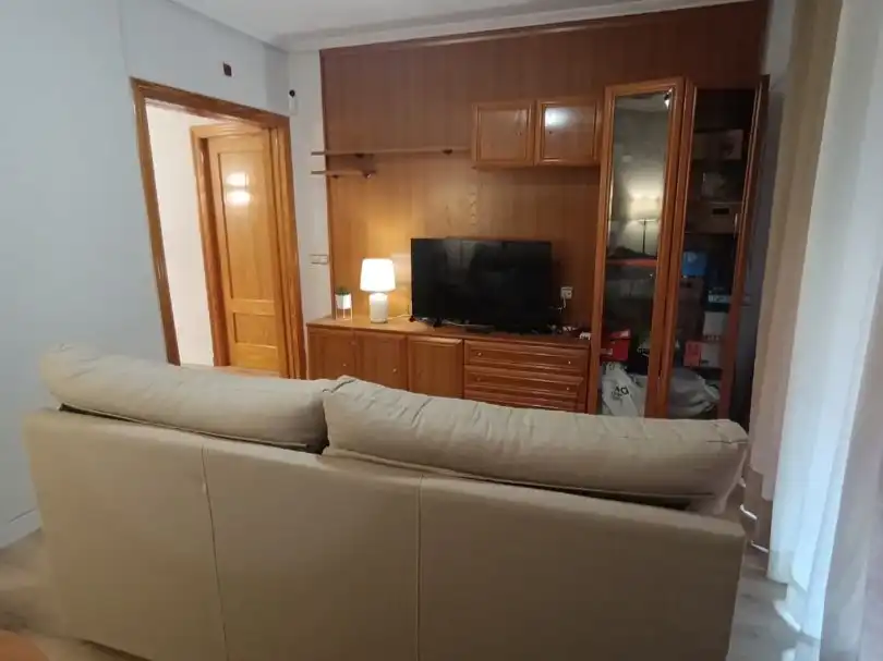 Wohnzimmer von Wohnung zur untervermieten in Murcia mit Klimaanlage, Heizung und Parkett