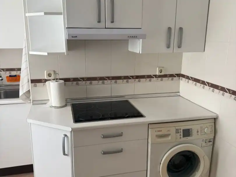 Cocina de Piso de alquiler en Madrid con Aire acondicionado, Calefacción y Parquet