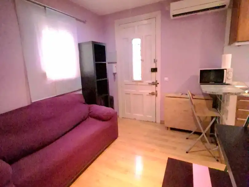 Living room of Flat for sale in  Madrid Capital  with Air Conditioner