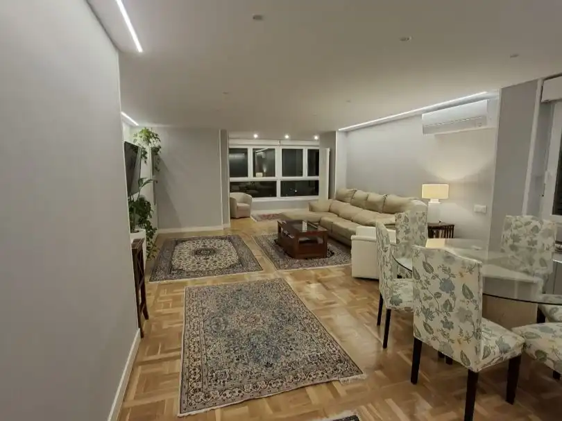 Living room of Flat for sale in Madrid  with Air Conditioner, Heating and Private garden