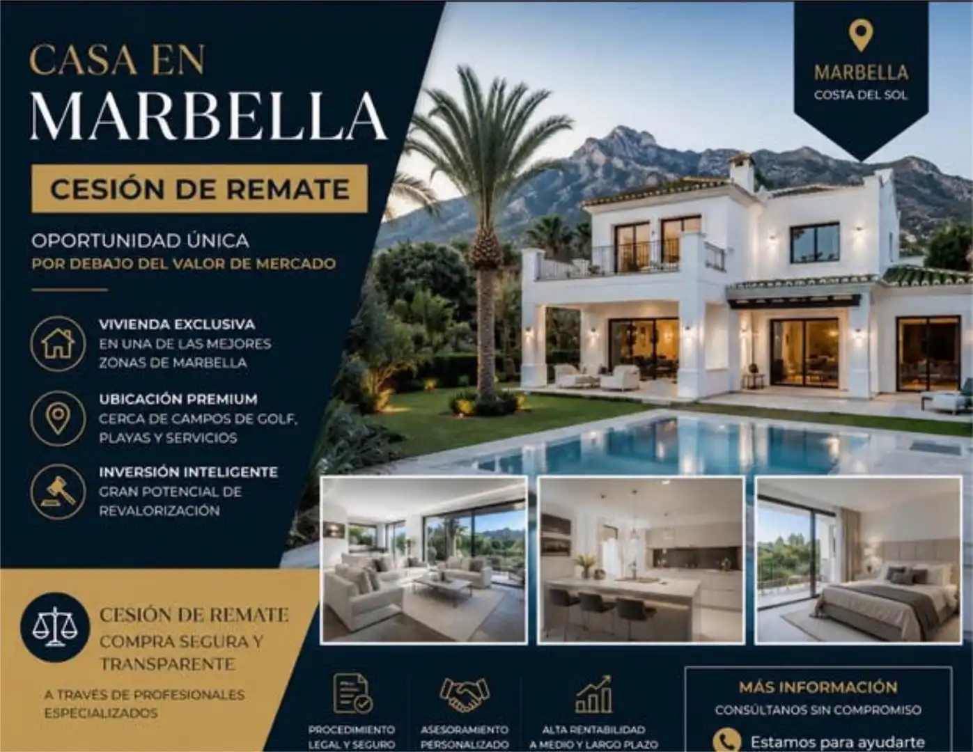 Casa o chalet en venta en Guadalmina Baja Vista exterior de Casa o chalet en venta en Marbella con Jardín privado, Terraza y Piscina