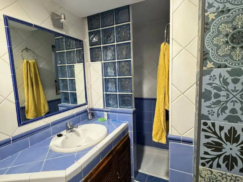 Bathroom of Flat for rent in  Granada Capital  with Terrace and Balcony