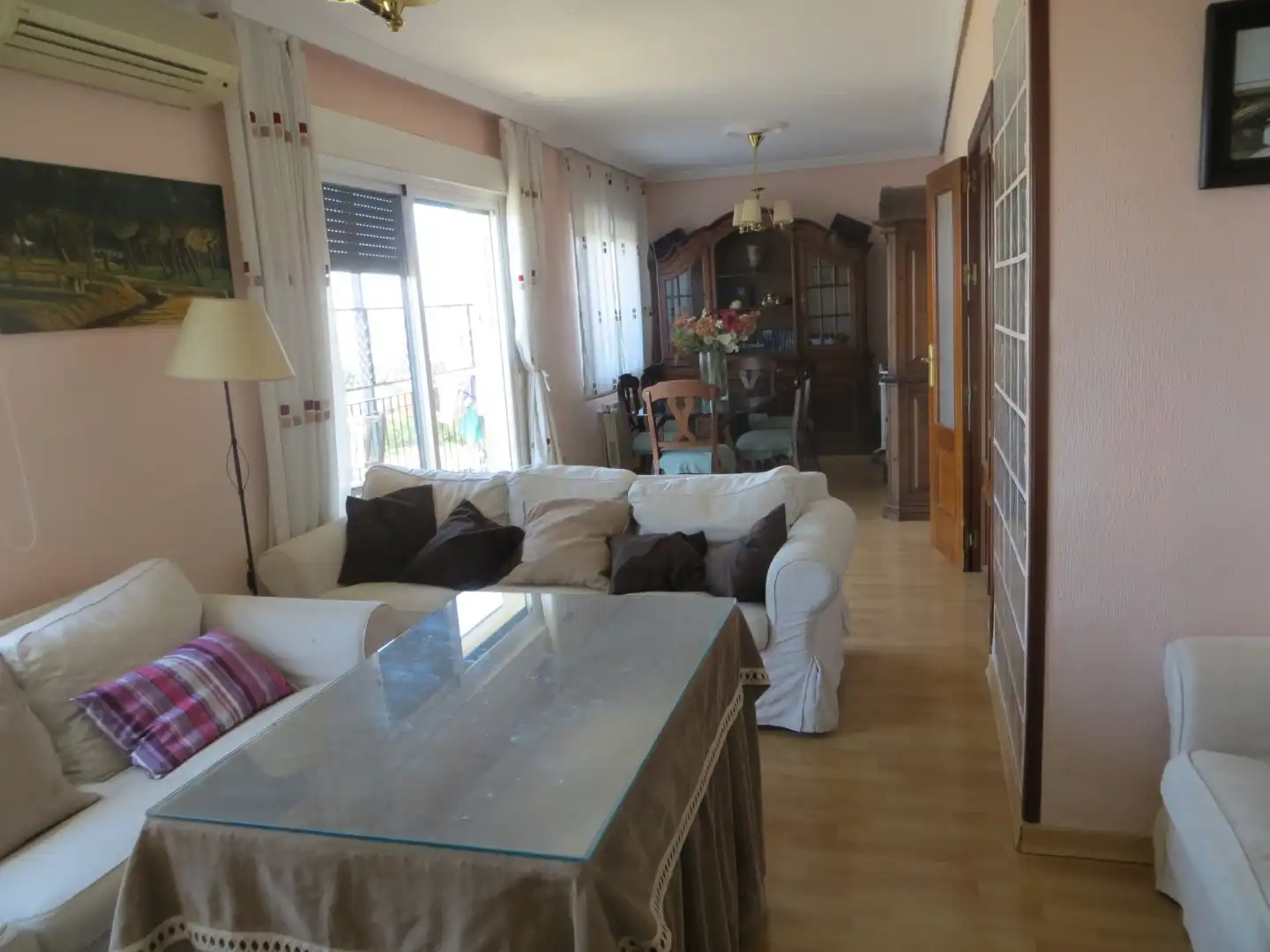 Sala d'estar de Pis en venda en Sevilla amb Aire condicionat, Calefacció i Balcó
