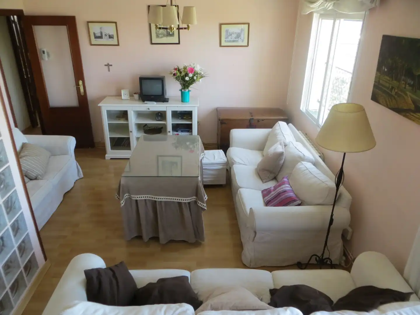 Sala d'estar de Pis en venda en Sevilla amb Aire condicionat, Calefacció i Balcó