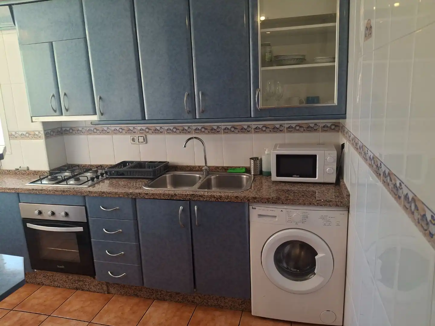 Zimmer in Calle Joselito, 3, La Luz - El Torcal Küche von Wohnung zur untervermieten in Málaga mit Klimaanlage, Heizung und Möbliert