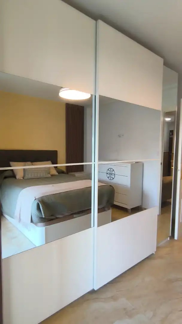 Bedroom of Flat for rent in Sevilla  with Air Conditioner, Heating and Terrace