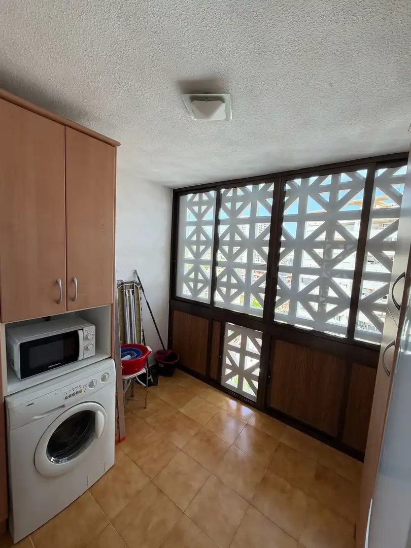 Terrasse von Wohnung zur Miete in Finestrat mit Klimaanlage, Privatgarten und Schwimmbad