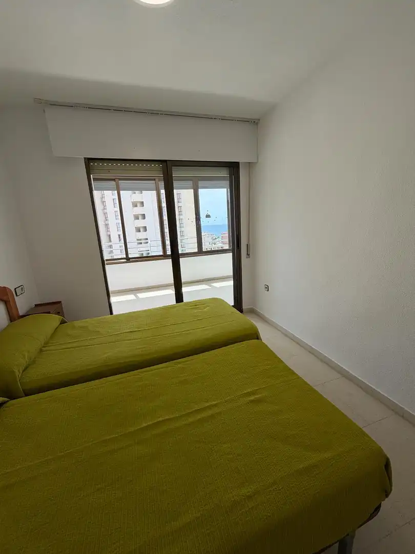 Schlafzimmer von Wohnung zur Miete in Finestrat mit Klimaanlage, Privatgarten und Schwimmbad