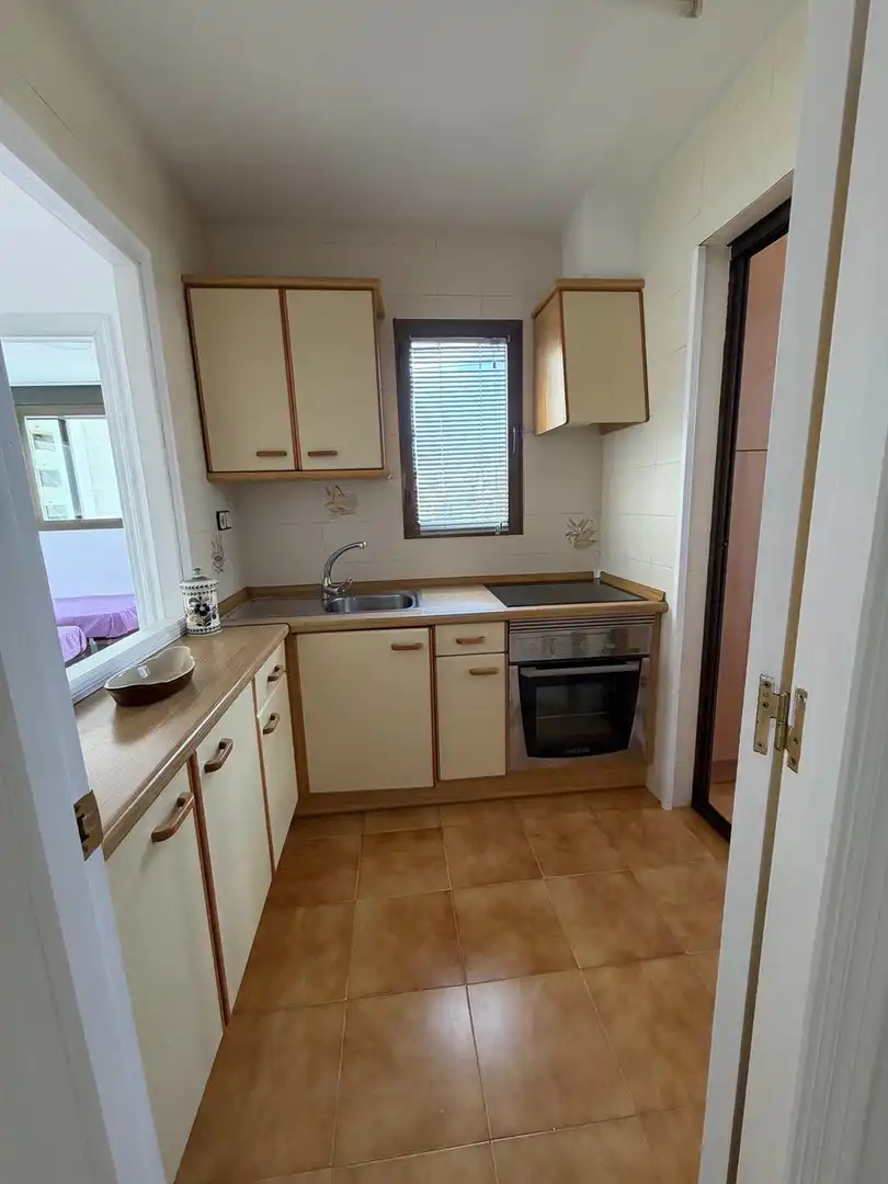 Küche von Wohnung zur Miete in Finestrat mit Klimaanlage, Privatgarten und Schwimmbad